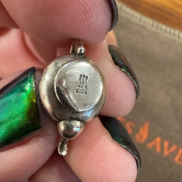 James Avery Sterling Silver Teapot Charm - Picture 6 of 7